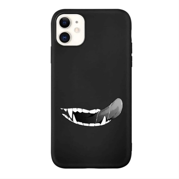 Monster Mouth Black iPhone 11 Pro Max Case 👅 - Picture 1 of 4